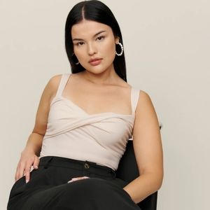 Reformation Anine Knit Top